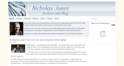 Desktop Screenshot of nicholasjones.org.uk